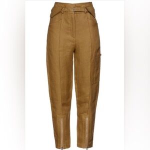 IRO Tan Trousers with Belt